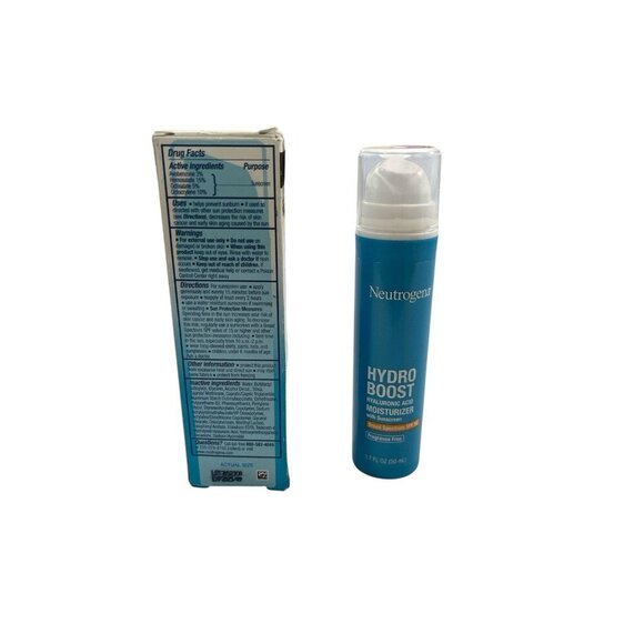 Neutrogena Hydro Boost Hyaluronic Acid SPF 50 Face Moisturizer 1.7 FlOz - Picture 2 of 2